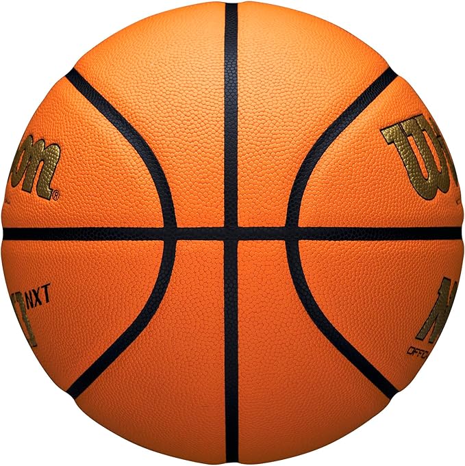 WILSON NCAA Evo NXT Official Indoor Game Basketballs - Sizes 6 and 7