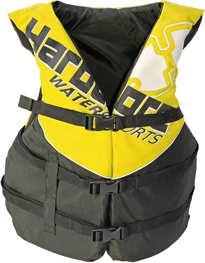 4 Pack Hardcore Coast Guard Type III PFD for Adults; Life Jacket Paddle Vest for Adults; Life Vest Flotation Device; Jet ski, Wakeboard, Kayak; Extra Life Jacket for Pontoon Boat