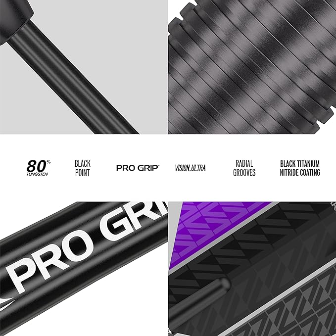 Target Darts Vapor8 Black Steel Tip Darts