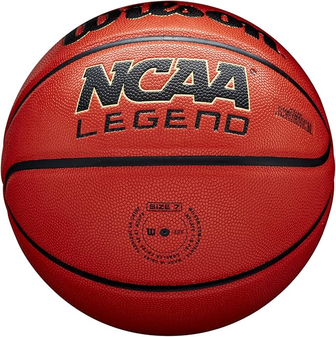 WILSON NCAA Legend Basketballs - Size 5, Size 6 and Size 7