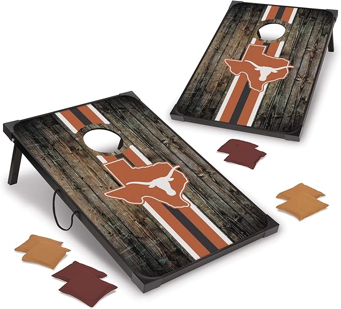 Wild Sports NCAA 2' x 3' MDF Deluxe Cornhole Set - with Corners and Aprons