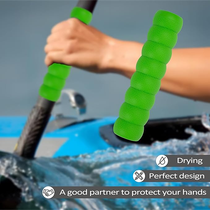 Kayak-Paddle-Grips-2-Pack - No-Slip Oar-Grip for Take-Apart Paddles,Blister Prevention Kayaking Accessories(Diameter 30mm/1.18 inches)