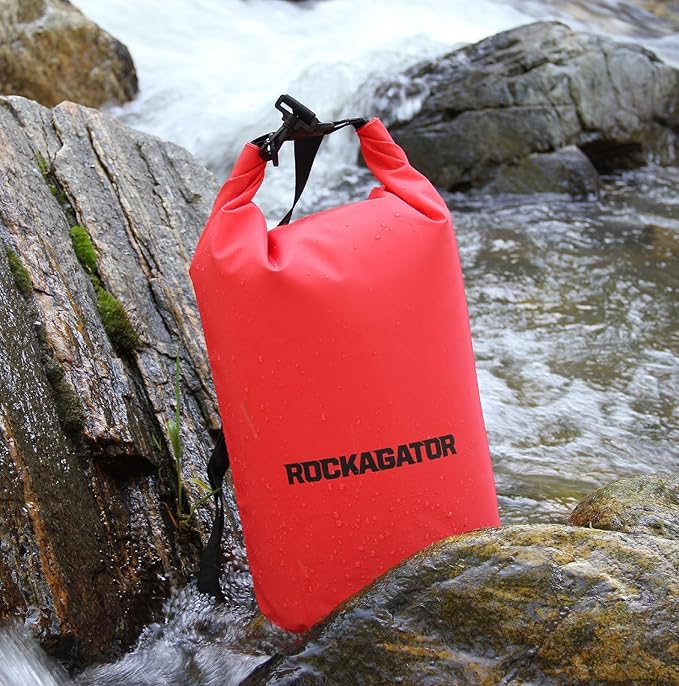 Waterproof Dry Bags 100% Water Proof Dry Bag with Detachable Shoulder Strap | Can Be Submersed in Water and Will Keep Your Gear Dry on the River, Lake, Raft, Kayak (10L, 20L, 30L, 50L)