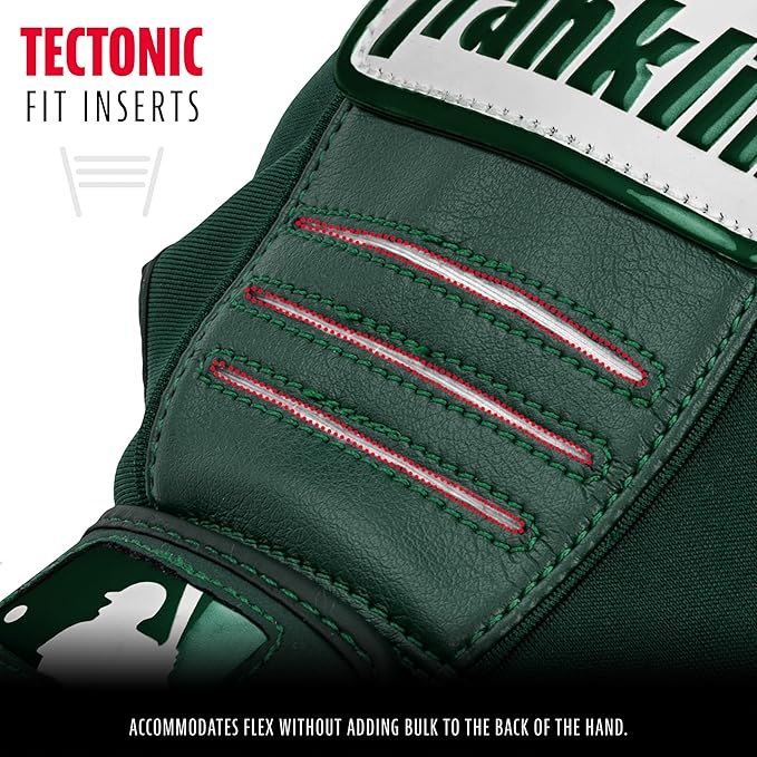 Franklin Sports MLB Baseball Batting Gloves - CFX Pro Adult + Youth - Baseball + Softball - Multiple Sizes + Colors