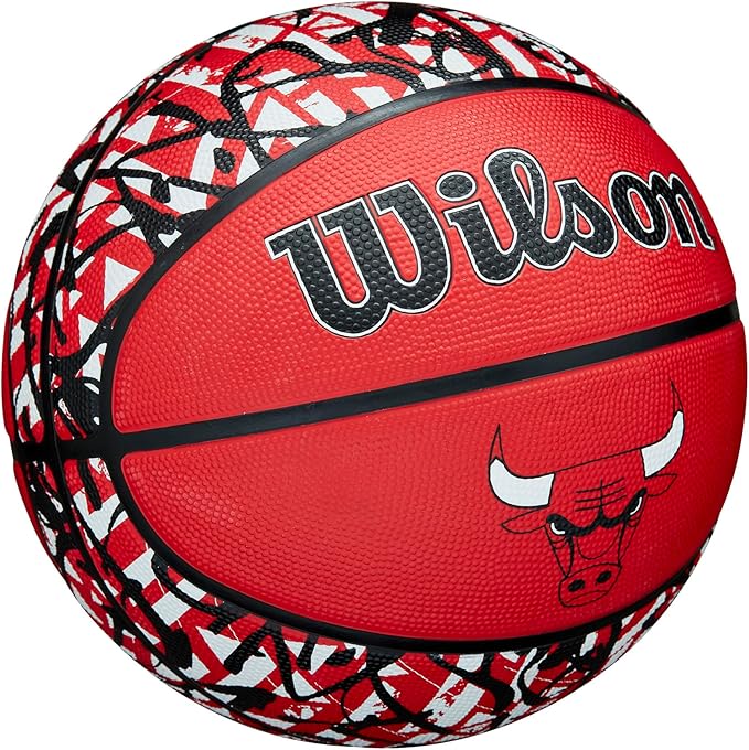 WILSON NBA Team Graffiti Basketballs - Size 7-29.5"