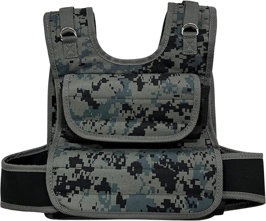 Adjustable Weighted Vest 44 Lb, Weight Vest for Men,Adjustable Wearable Weights with Iron Weights for Home Workouts and Strength Training