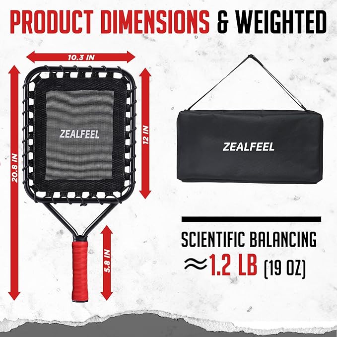 Baseball Racket for Fly Balls, 19-Ounce Fungo Racket Baseball/Softball Training, Scientific Weighted Bat with Ergonomic for Parents & Coaches, Designed to Hitting Ground Balls, Pop Flies & Line Drives