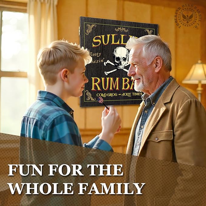 THOUSAND OAKS BARREL CO. | Personalized Dartboard & Cabinet Set with 6 Steel Tip Darts