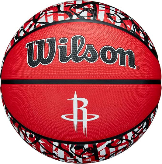 WILSON NBA Team Graffiti Basketballs - Size 7-29.5"