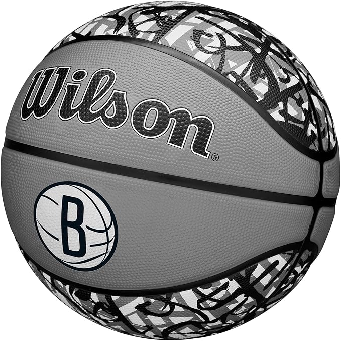 WILSON NBA Team Graffiti Basketballs - Size 7-29.5"