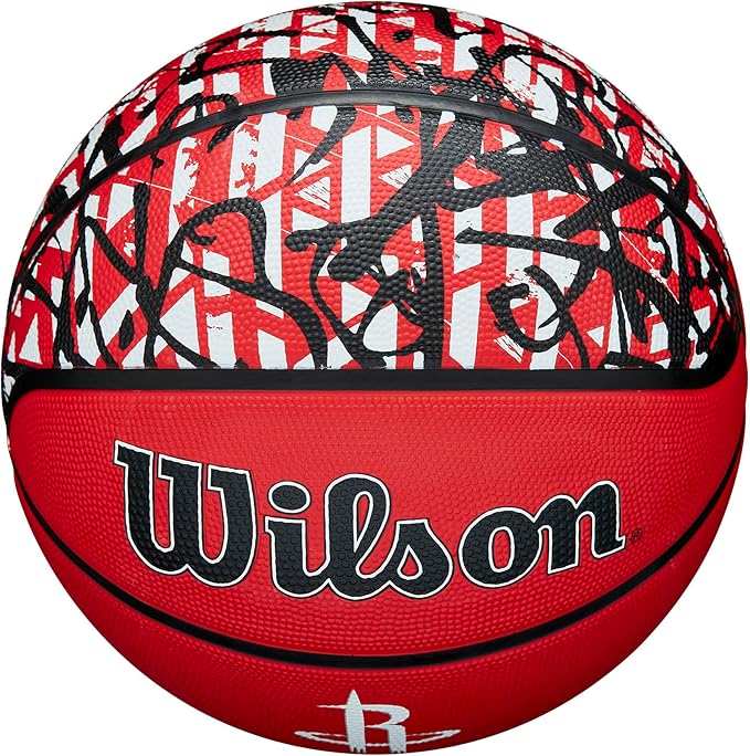 WILSON NBA Team Graffiti Basketballs - Size 7-29.5"