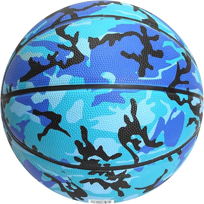 AND1 Xcelerate Rubber Basketball: Official Regulation Size 7 (29.5”) Streetball, Made for Indoor/Outdoor Games