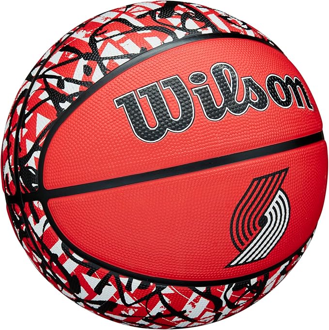 WILSON NBA Team Graffiti Basketballs - Size 7-29.5"