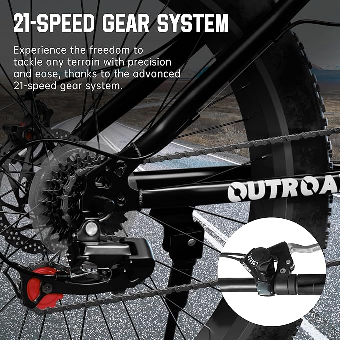 26 inch Mountain Bike with 7/21 Speeds Lightweight Cycling Bicycles, Dual Disc/V Brake,Metal Frame Bicycle for Men and Women, Adult Racing Bike, Road Bike(Blue/Grey/Black)