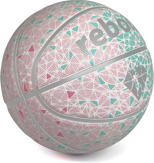 Premium Rubber/Leather Basketball - Kids & Youth, Size 3/4/5/6/7