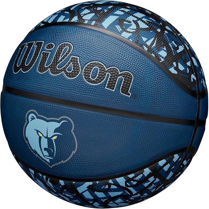 WILSON NBA Team Graffiti Basketballs - Size 7-29.5"