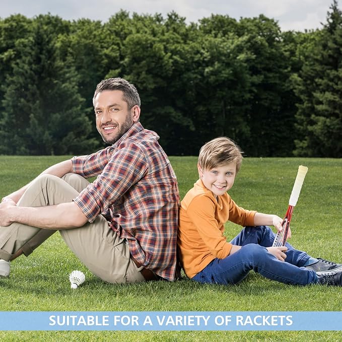 Jerify 24 Pieces Tennis Racket Grip Tape, Precut Badminton Racket Overgrips Tape with Velvety Comfort for Anti Slip and Absorbent Grip