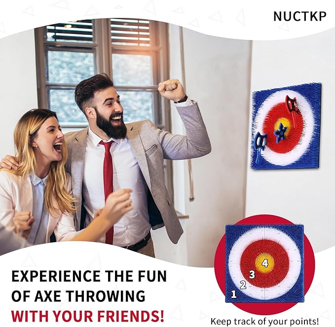 Throwing Axe Game Axe Throwing Target for Outdoor Play for All Family Members