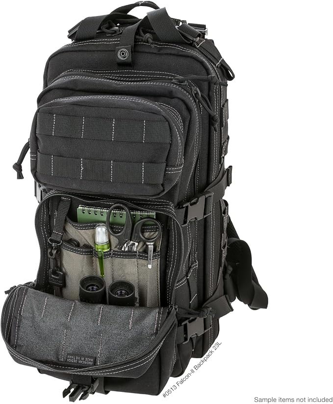 MAXPEDITION Falcon-II Backpack, 23L Tactical Backpack, Survival Pack, Bug Out Bag, MOLLE Go Bag for EDC, 0513