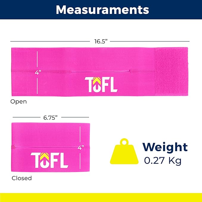 TOFL Baseball Glove Wrap | Premium Elastic Band for Perfect Glove Shape, Break-in & Maintenance | Shape Locker for Men’s & Women’s Softball, Adult & Youth Baseball Mitts, Fits Big & Small Sizes