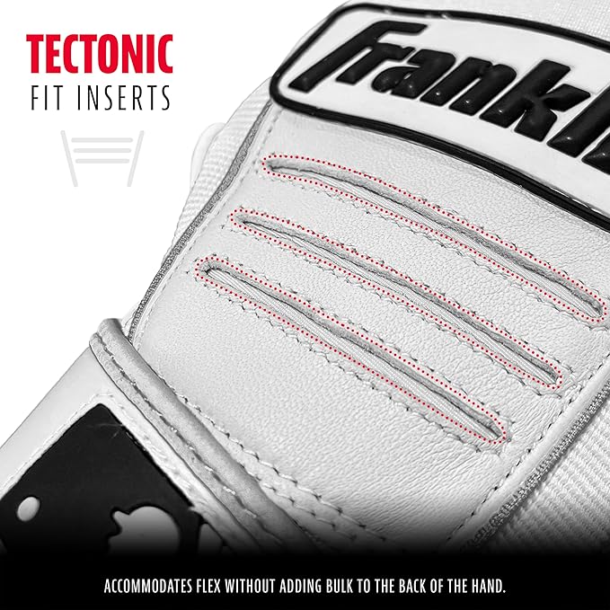 Franklin Sports MLB Baseball Batting Gloves - CFX Pro Adult + Youth - Baseball + Softball - Multiple Sizes + Colors