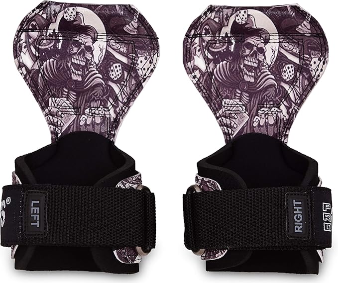 Cobra Grips PRO Weight Lifting Gloves Heavy Duty Straps Alternative Power Lifting Hooks for Deadlifts Adjustable Neoprene Padded Wrist Support Bodybuilding