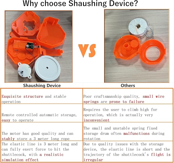 Rebound Badminton Trainer,Self Training Badminton,Automatic,Remote Control Height Adjust,5Pcs