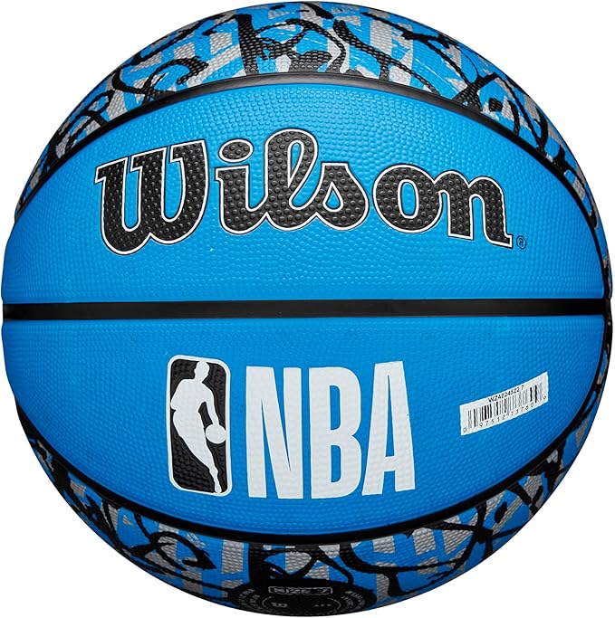 WILSON NBA Team Graffiti Basketballs - Size 7-29.5"