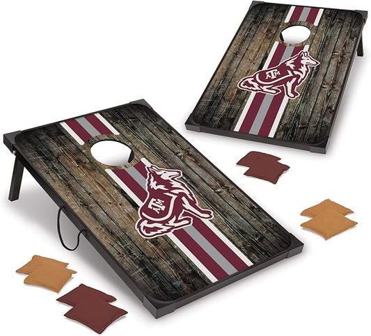 Wild Sports NCAA 2' x 3' MDF Deluxe Cornhole Set - with Corners and Aprons
