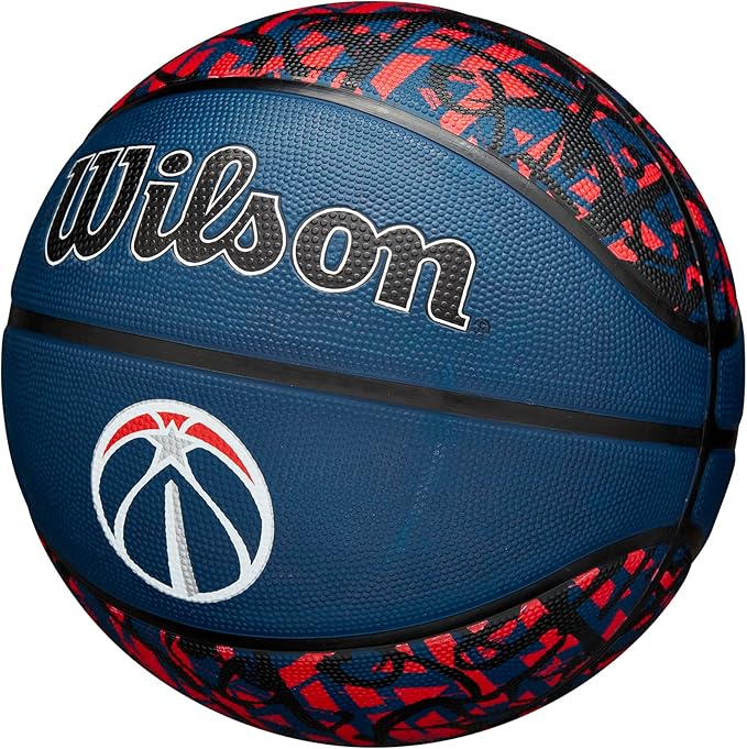 WILSON NBA Team Graffiti Basketballs - Size 7-29.5"