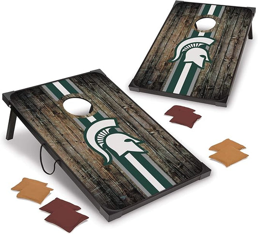 Wild Sports NCAA 2' x 3' MDF Deluxe Cornhole Set - with Corners and Aprons