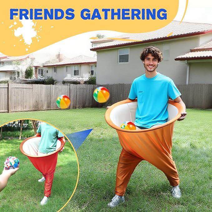 Granny Pants Yard Game, Oversized Granny Pants Outdoor Games,Giant Stretchy Pants, Fun Tossing Games Props for Outdoor Parties, Group Gatherings, Adults and Family