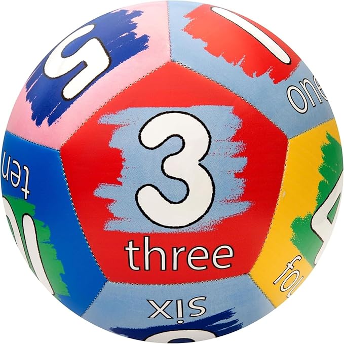 Crayola Score N’ Explore Officially Licensed 5” Color Ball, Interactive Coloring Soccer Ball for Kids, Fun Learning Toy Activity Ball