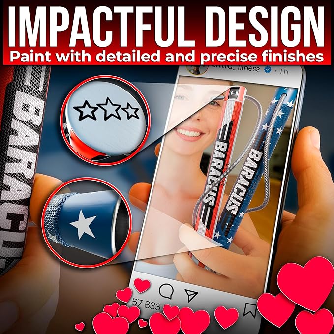 BARACUS Jump rope for women, men, kids | gym accessories for women | at home workout equipment | pesas para ejercicios en casa – Professional Speed Rope with Knurled Aluminum Handles & Hard Case