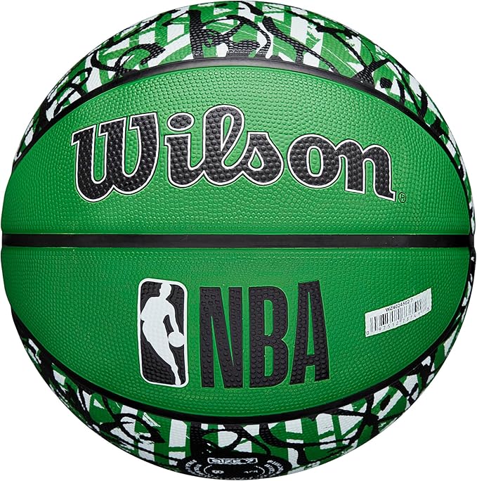 WILSON NBA Team Graffiti Basketballs - Size 7-29.5"