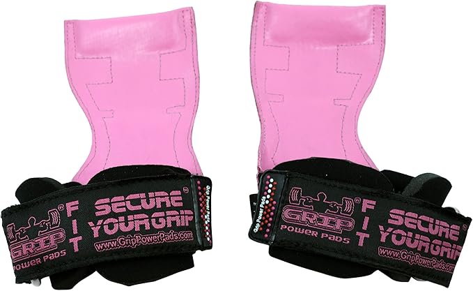 Lifting Grips PRO Weight Gloves Heavy Duty Barbell Gymnastics Straps Alternative to Power Hooks Deadlifts Adjustable Neoprene Padded Wrist Wrap