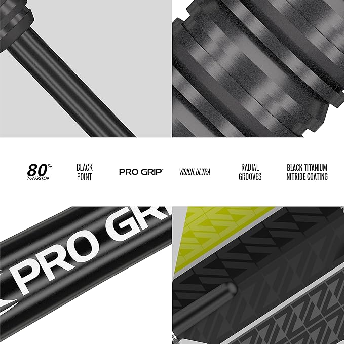 Target Darts Vapor8 Black Steel Tip Darts