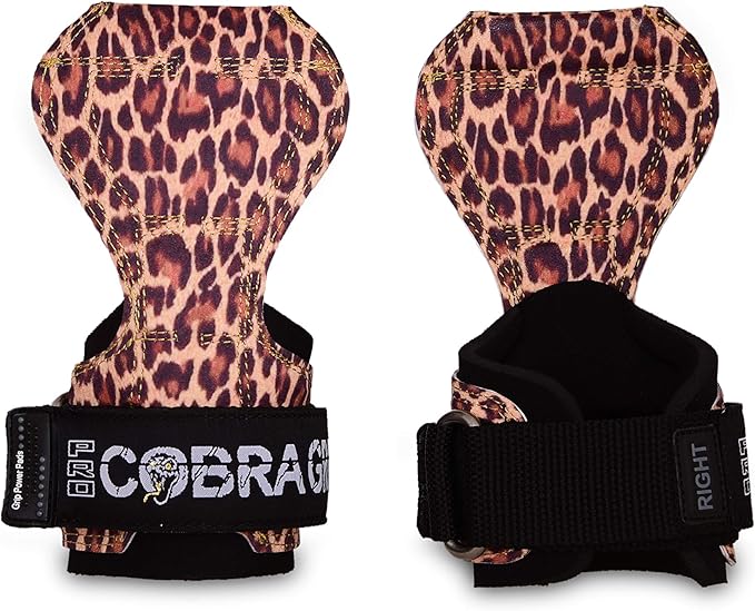 Cobra Grips PRO Weight Lifting Gloves Heavy Duty Straps Alternative Power Lifting Hooks for Deadlifts Adjustable Neoprene Padded Wrist Support Bodybuilding