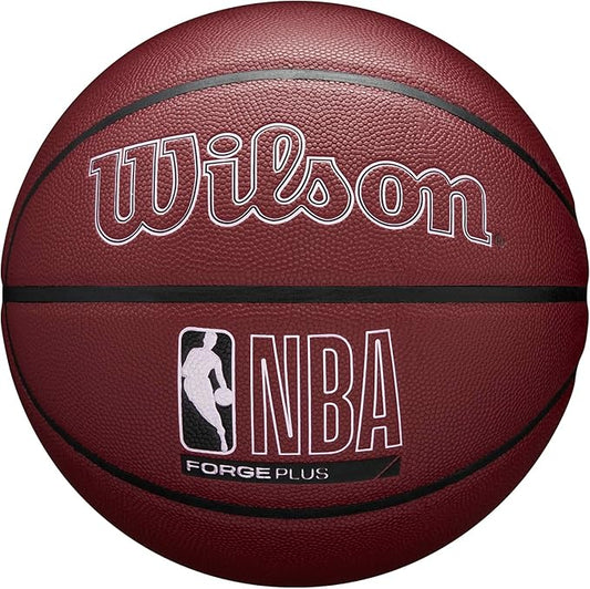WILSON NBA Forge Plus Indoor/Outdoor Basketballs - Size 6 and Size 7