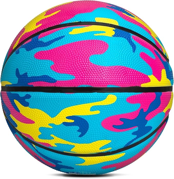 AND1 Ultra Grip Basketball: Official Regulation Size 7 (29.5 inches) Rubber- Deep Channel Construction Streetball, Made for Indoor Outdoor Basketball Games