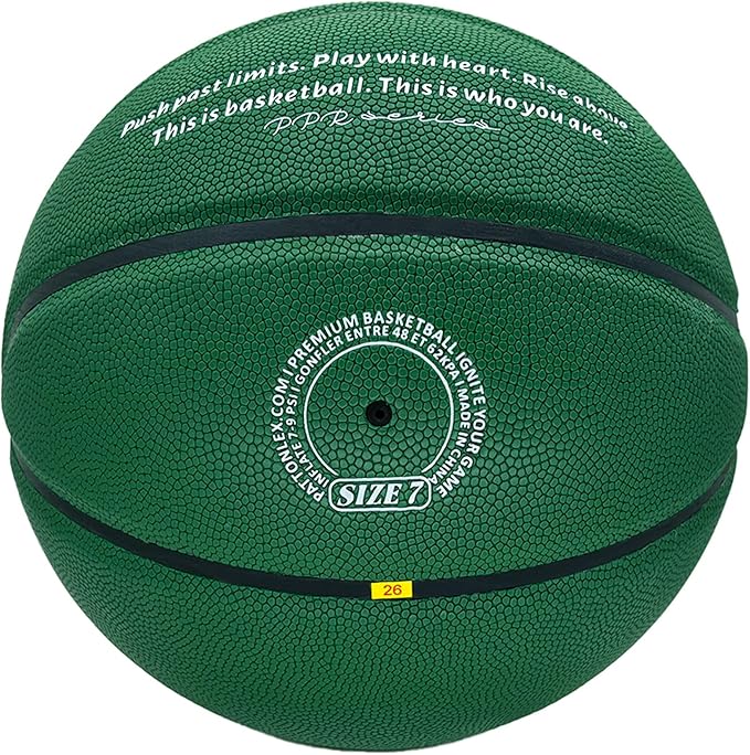 Custom Personalized Basketball – Official Size 7/6 | Leather Indoor/Outdoor Basketball Ball with Name | Idea Gifts