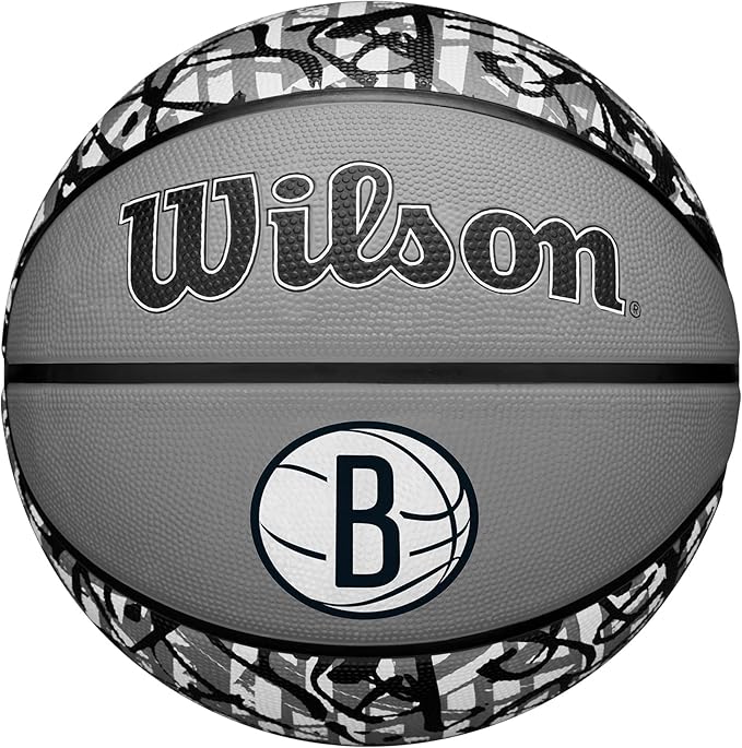 WILSON NBA Team Graffiti Basketballs - Size 7-29.5"