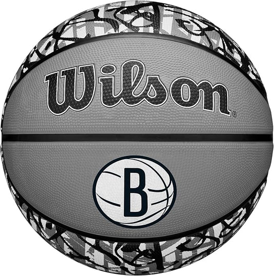 WILSON NBA Team Graffiti Basketballs - Size 7-29.5"