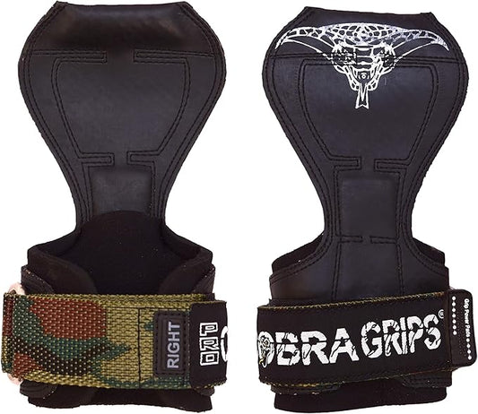 Cobra Grips PRO Weight Lifting Gloves Heavy Duty Straps Alternative Power Lifting Hooks for Deadlifts Adjustable Neoprene Padded Wrist Support Bodybuilding