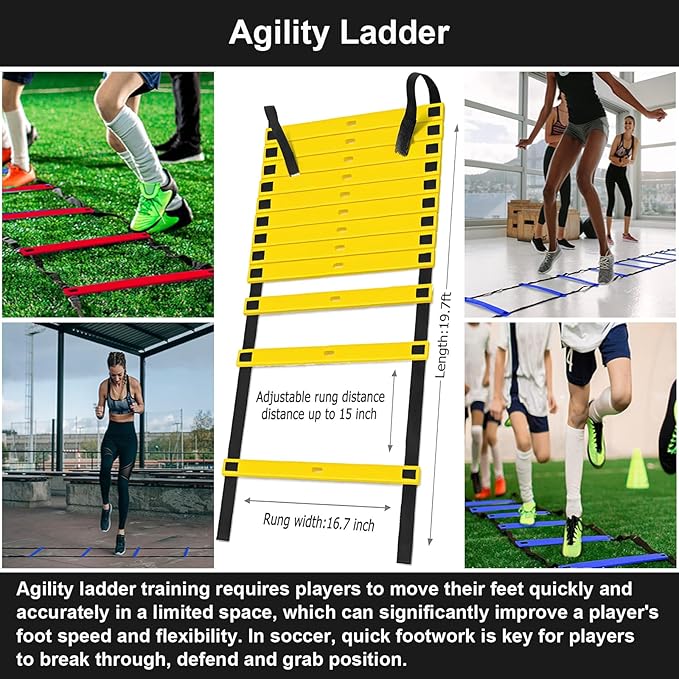 Soccer Goals for Backyard, Portable Soccer Goal, Football Practice, Soccer Training Equipment for Young