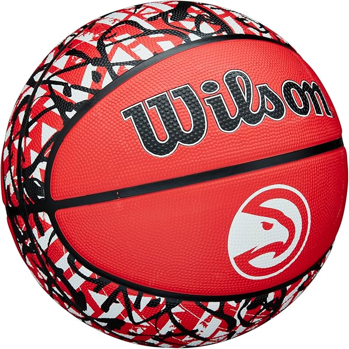 WILSON NBA Team Graffiti Basketballs - Size 7-29.5"