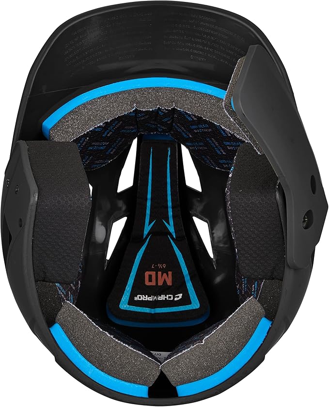 CHAMPRO HX Gamer Plus Batting Helmet with Reversible Jaw Guard
