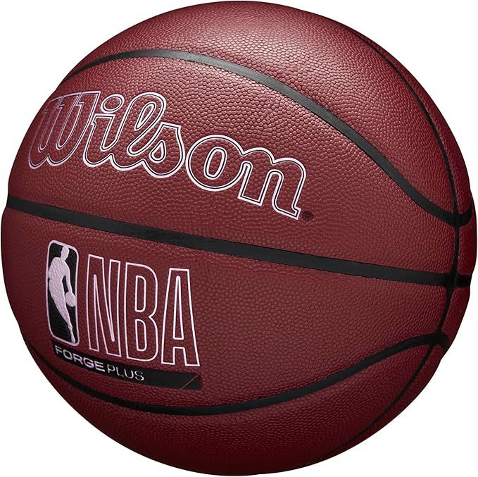 WILSON NBA Forge Plus Indoor/Outdoor Basketballs - Size 6 and Size 7