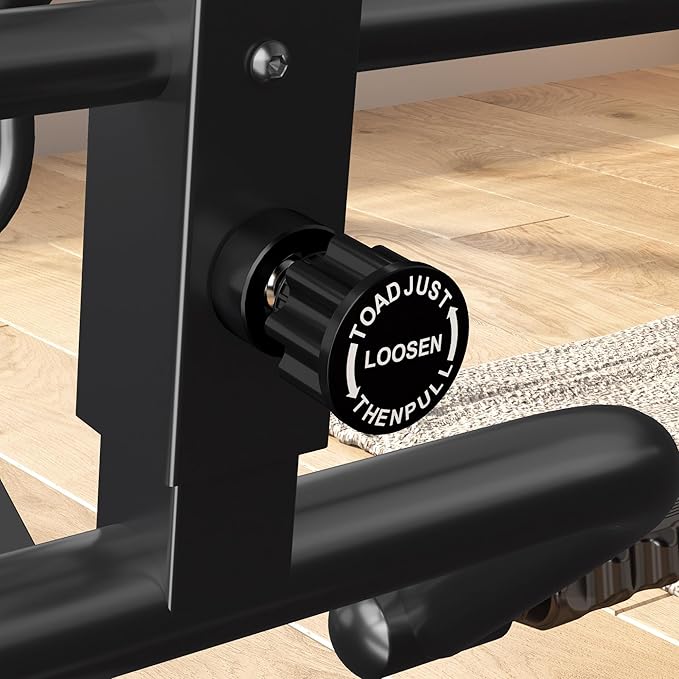 SogesPower Squat Machine for Home Gym, Squat Rowing Machine with Adjustable Resistance and Optional Full Motion, Squat Assist Trainer for Glutes & Legs Workout, Up to 330lbs