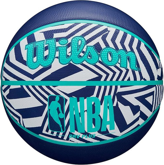 WILSON NBA DRV Plus Dazzle Camo Outdoor Basketballs - Size 6 an Size 7